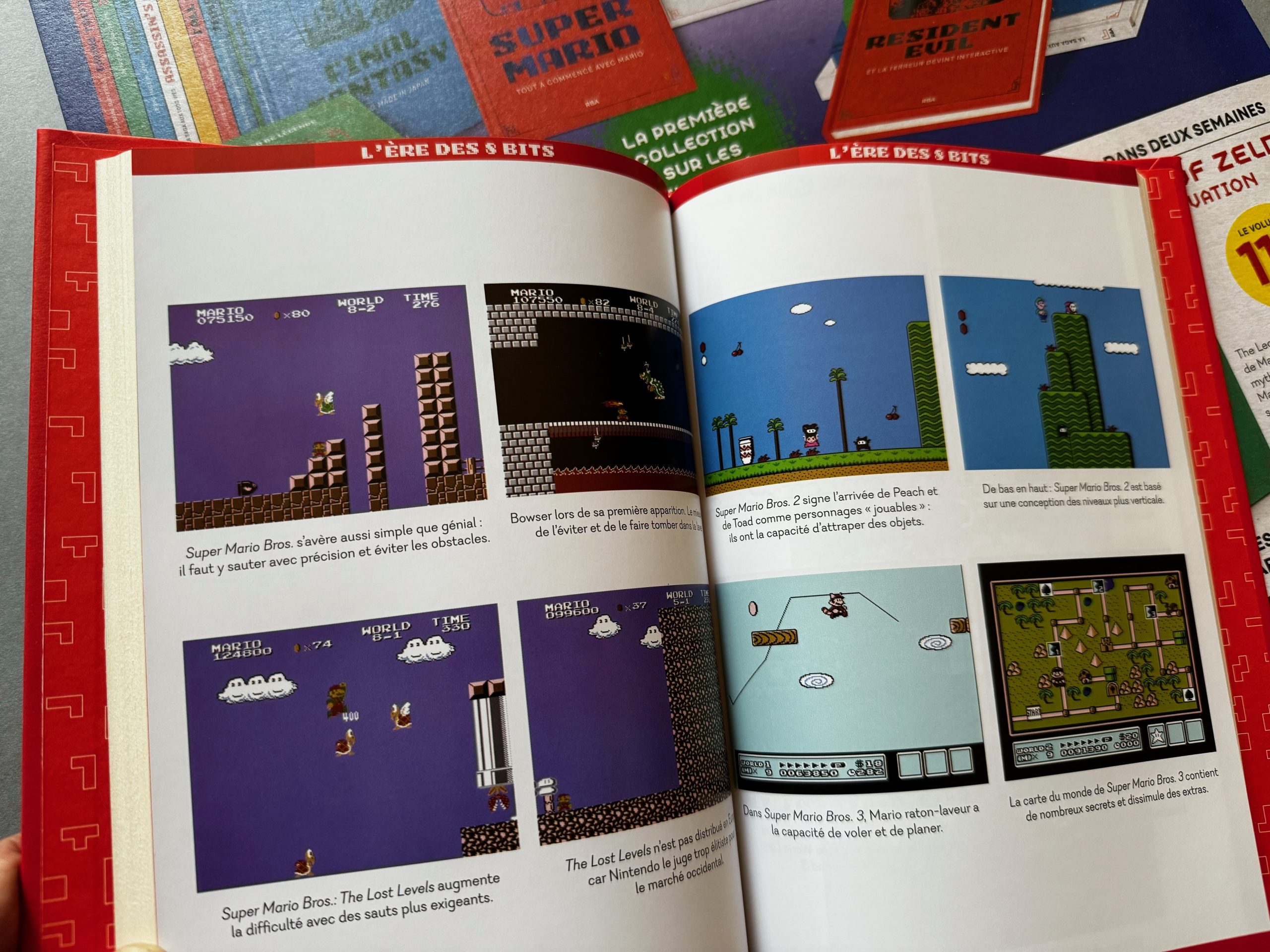 Collection jeux video de legende Super Mario