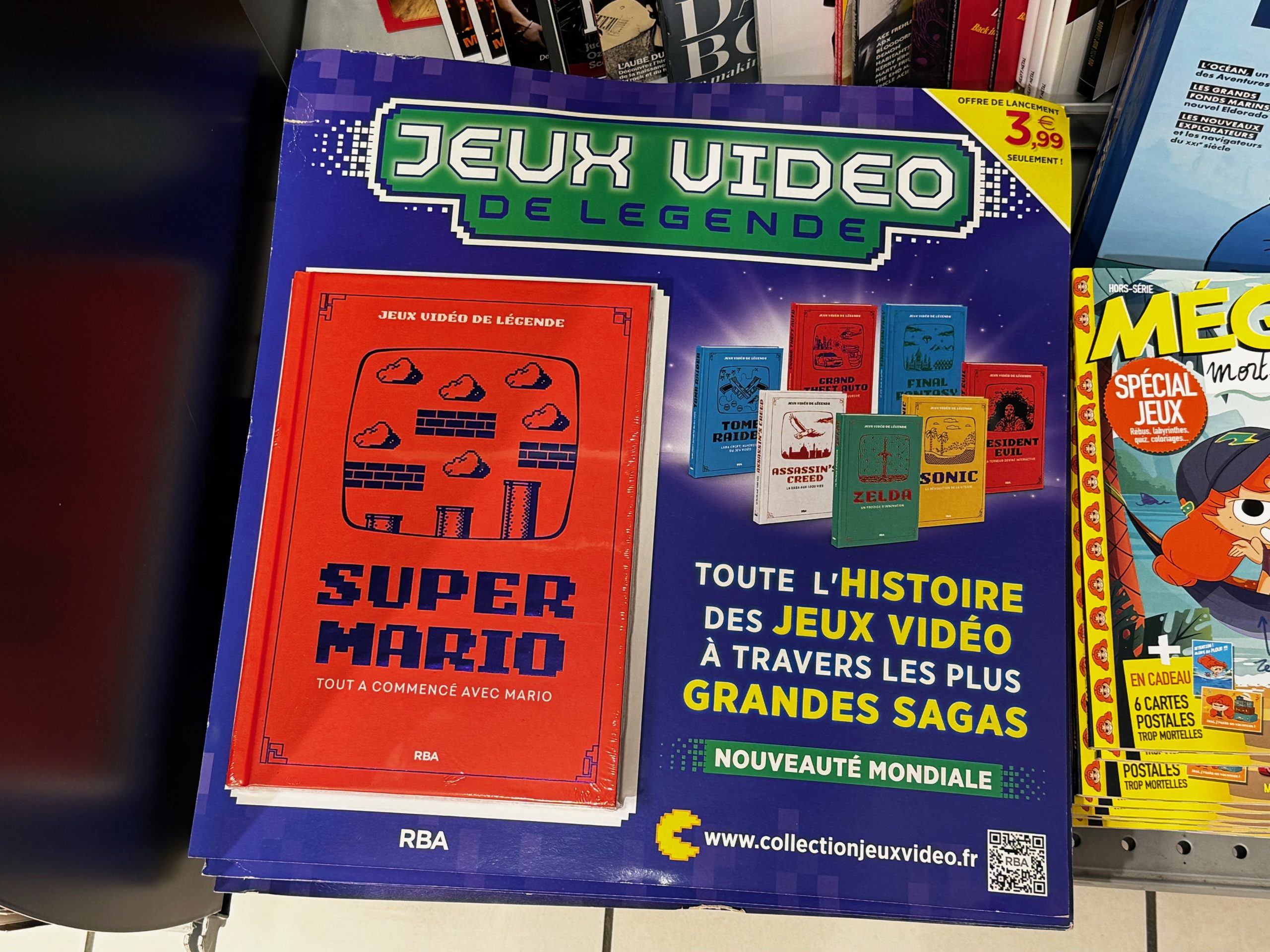 Collection jeux video de legende Super Mario