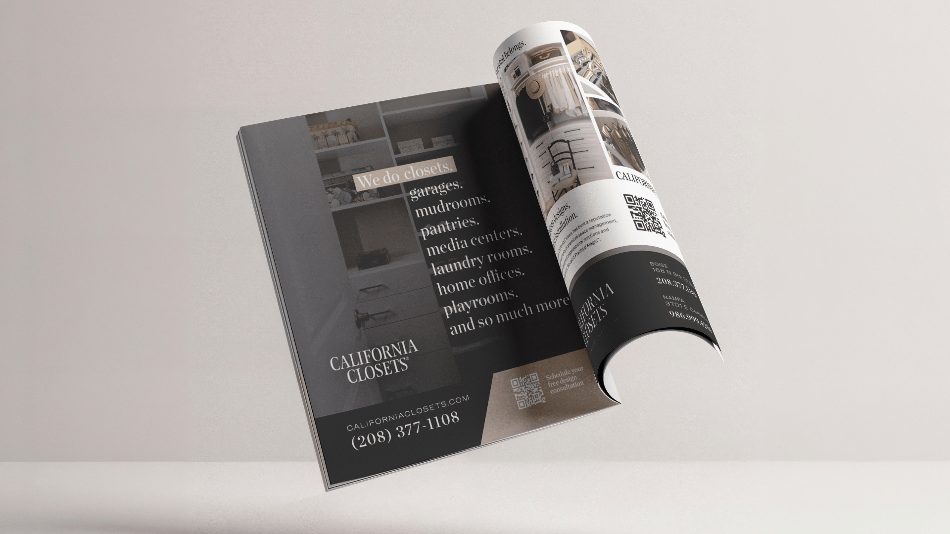 California Closets Magazine Design