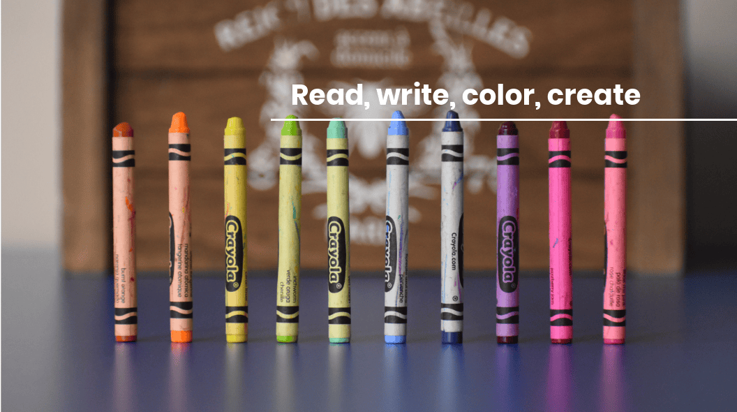 Crayons = Creative