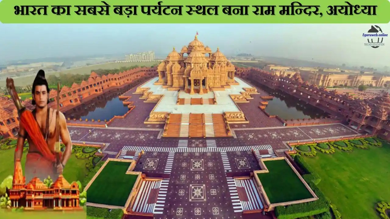 Top 1 First Largest Tourist Places In India And World