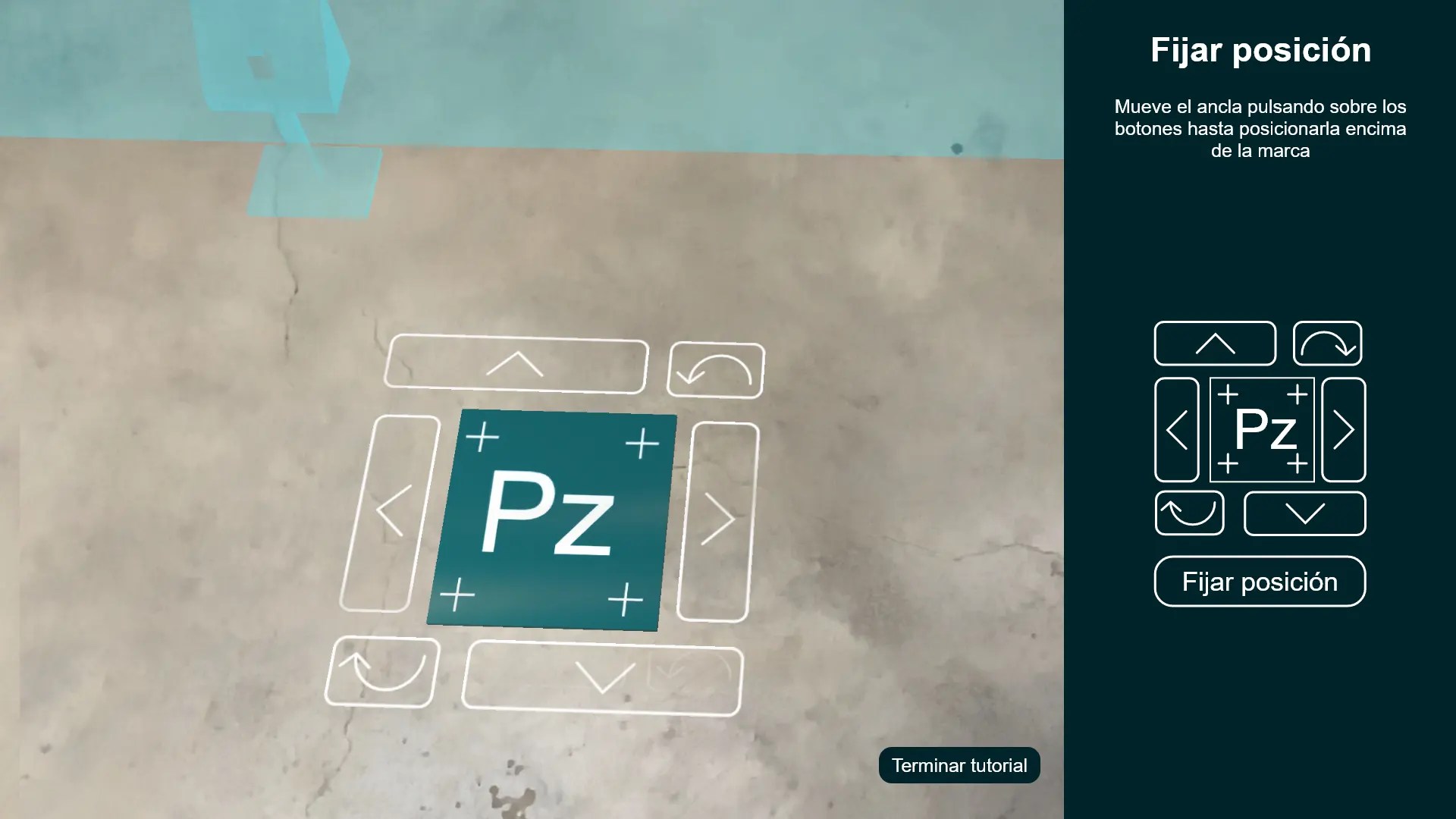 Augmented reality tool for optimizing machine operations in waste treatment Anchor positioning arcore pose to use with Digital twin
