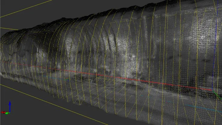 Incidences management with point cloud