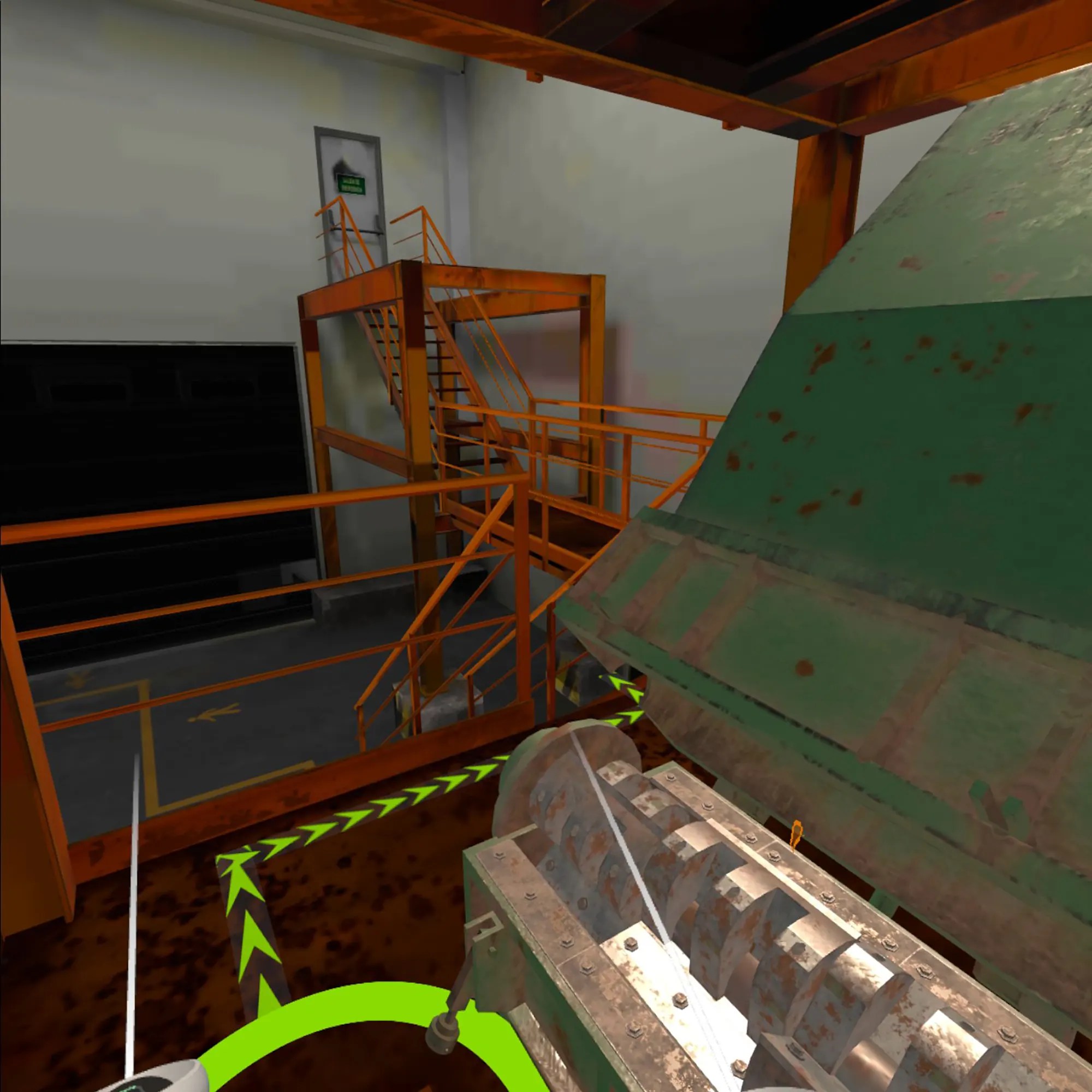 Maintenance VR app for training in danger situations in a plant App guide