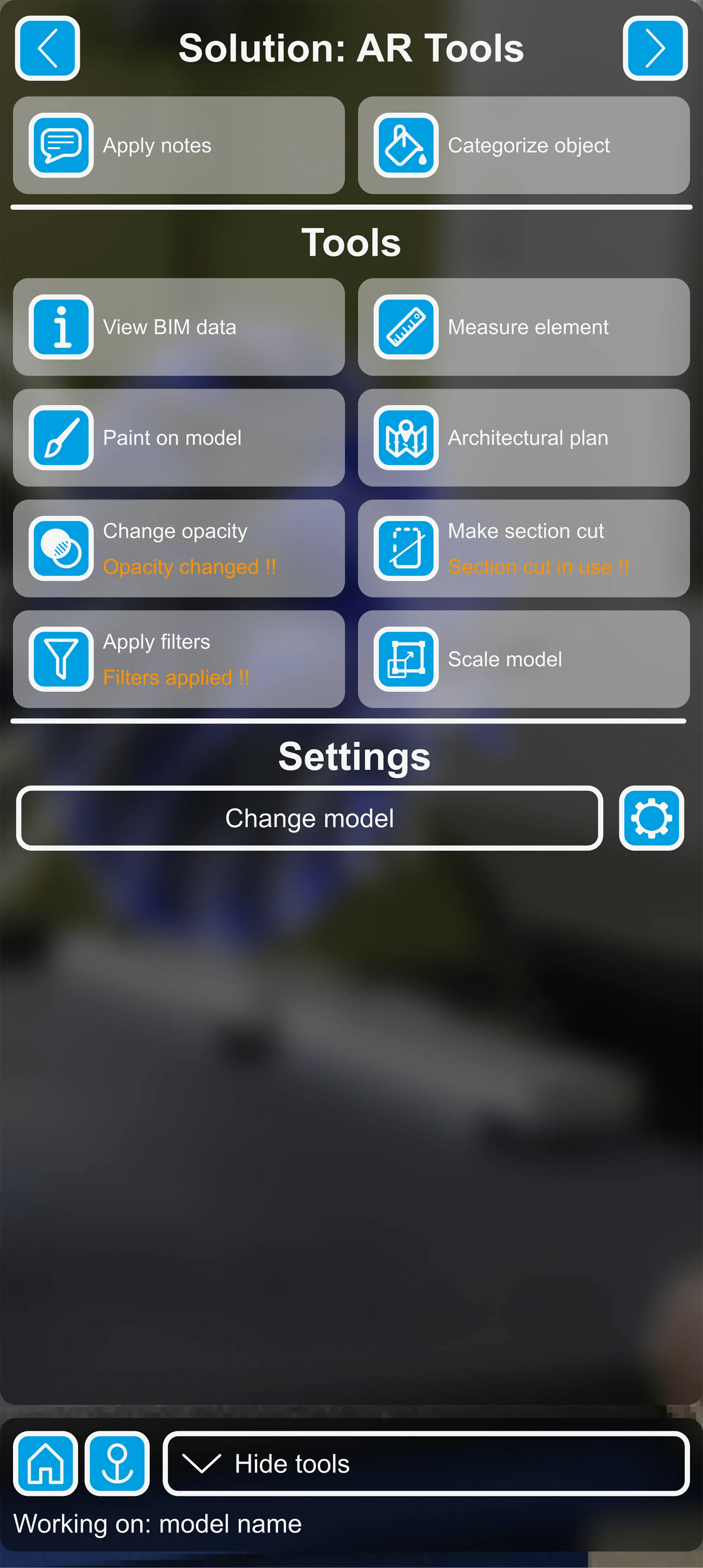 Diseño y creación de aplicación multiplataforma vista de soluciones para app