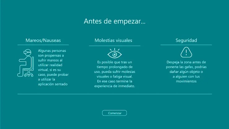 User experience security view for tunnel management in immersive virtual reality