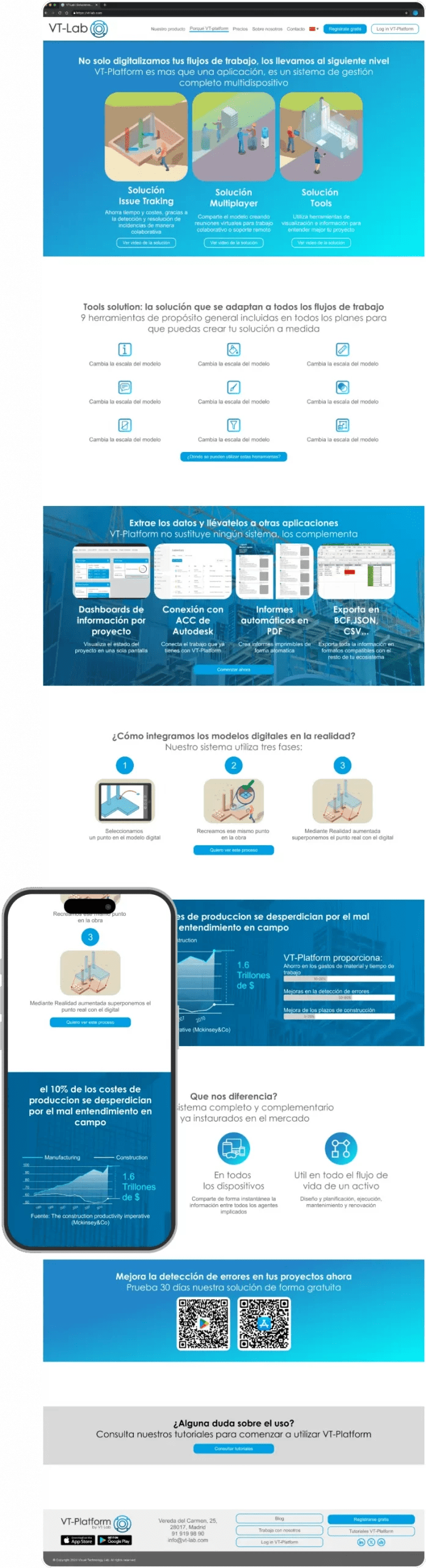 Visual design concept for immersive AR_VR web creation