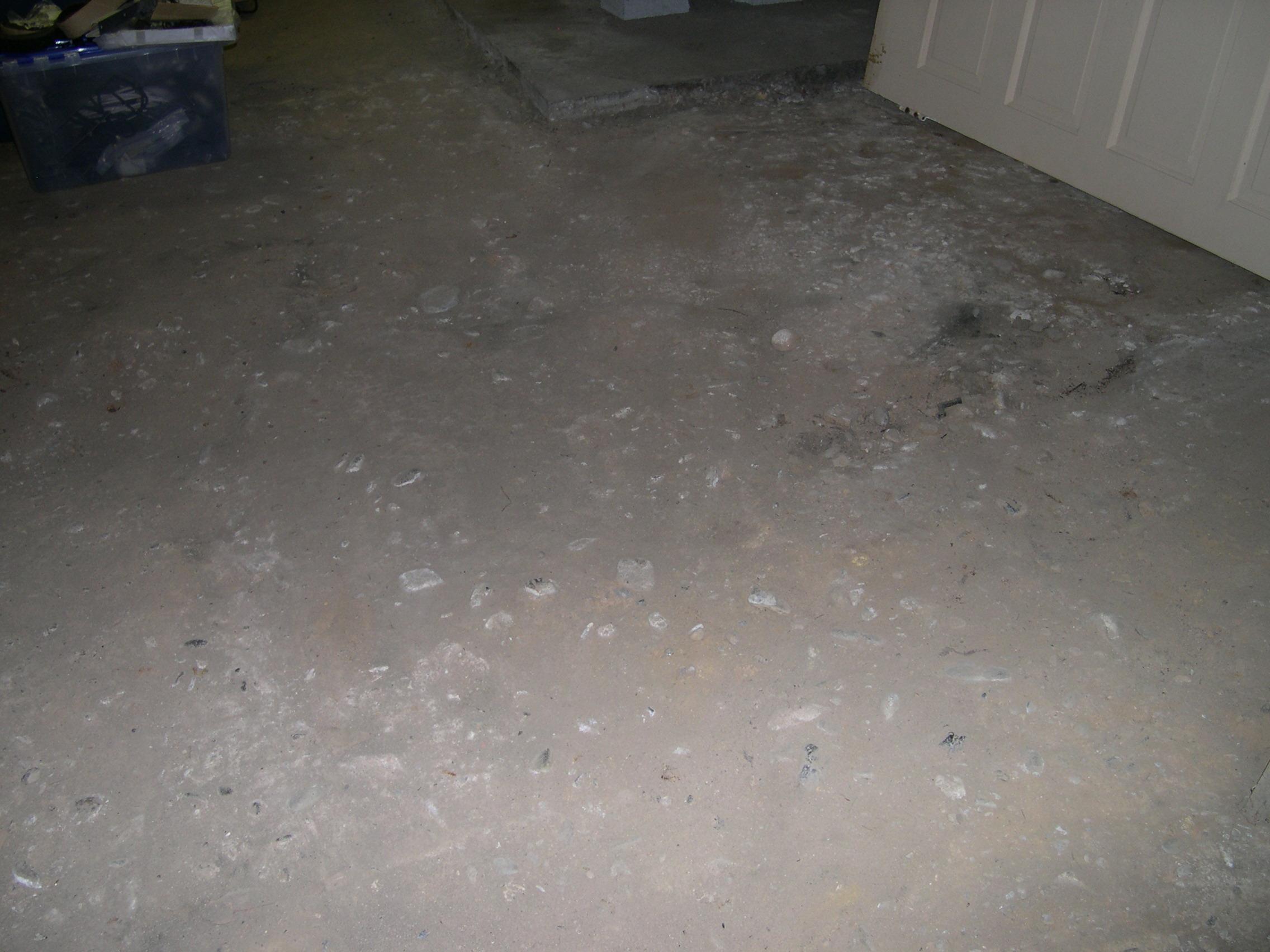 Basement (non) floor