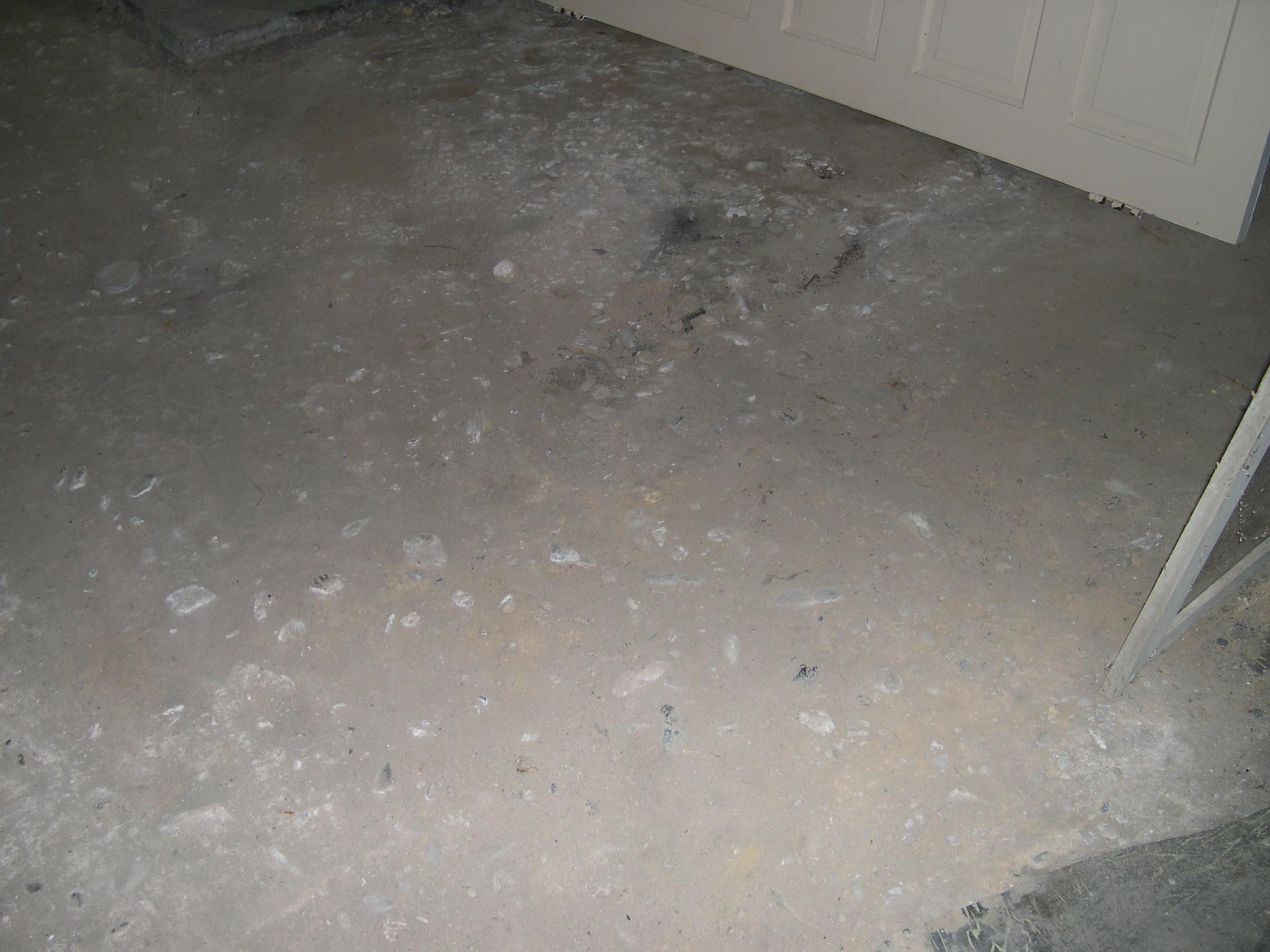 Basement (non) floor