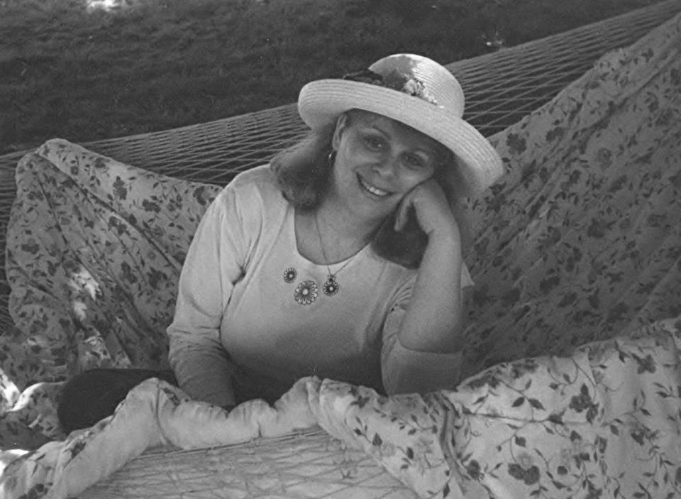 Jen in the hammock - Little Lehigh