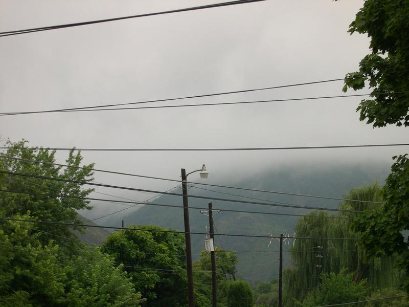 Clouds on Blue Mountain