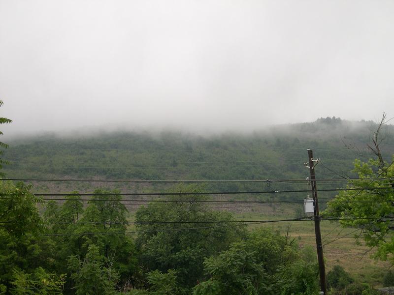 Clouds on Blue Mountain