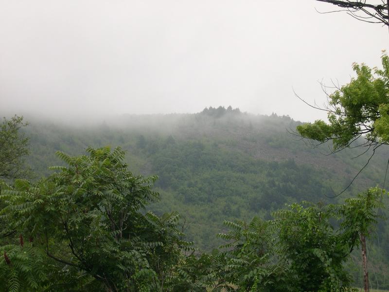 Clouds on Blue Mountain