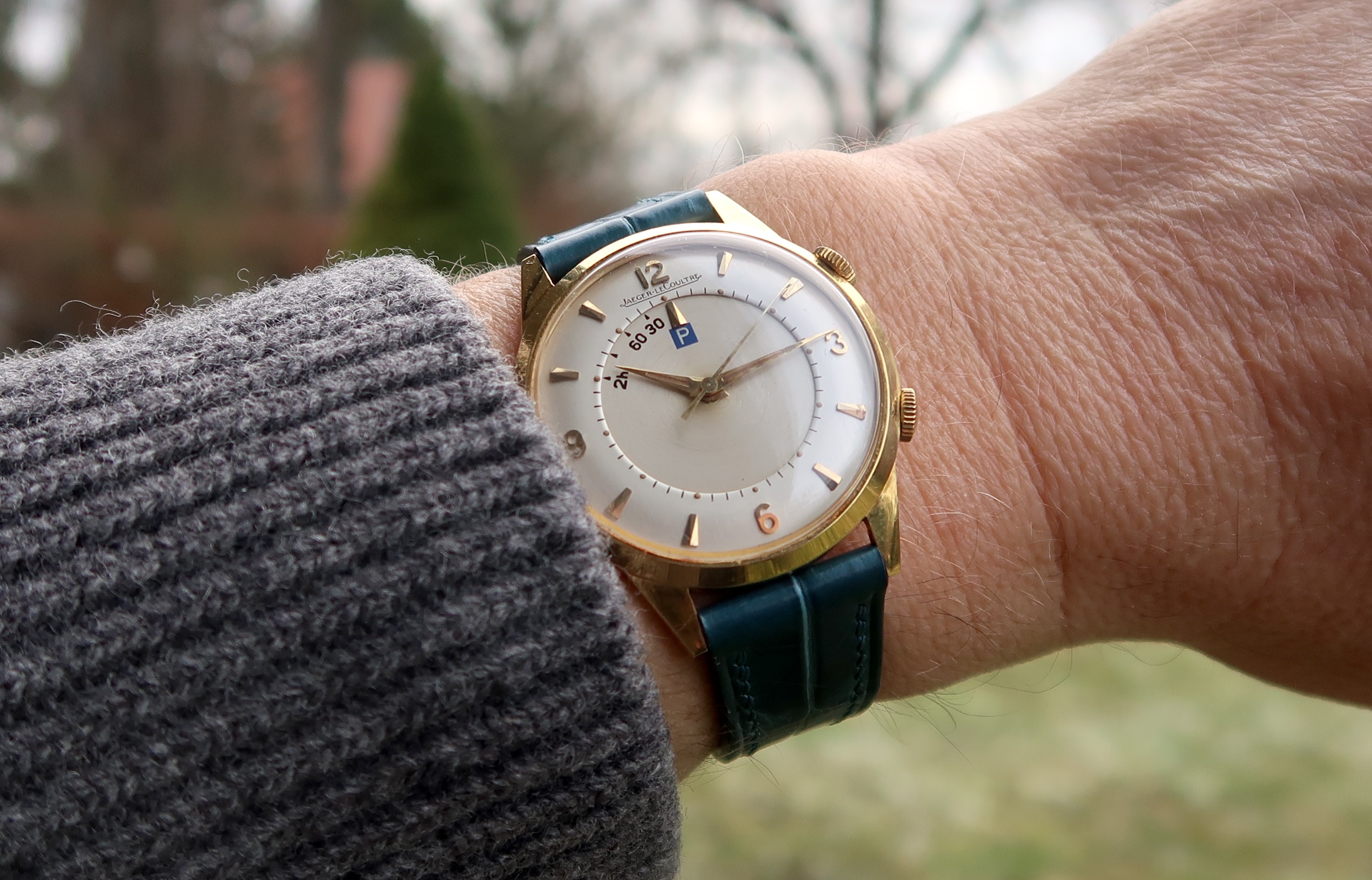 from/my/collection: Jaeger-LeCoultre Memovox Parking 3161 - The GP