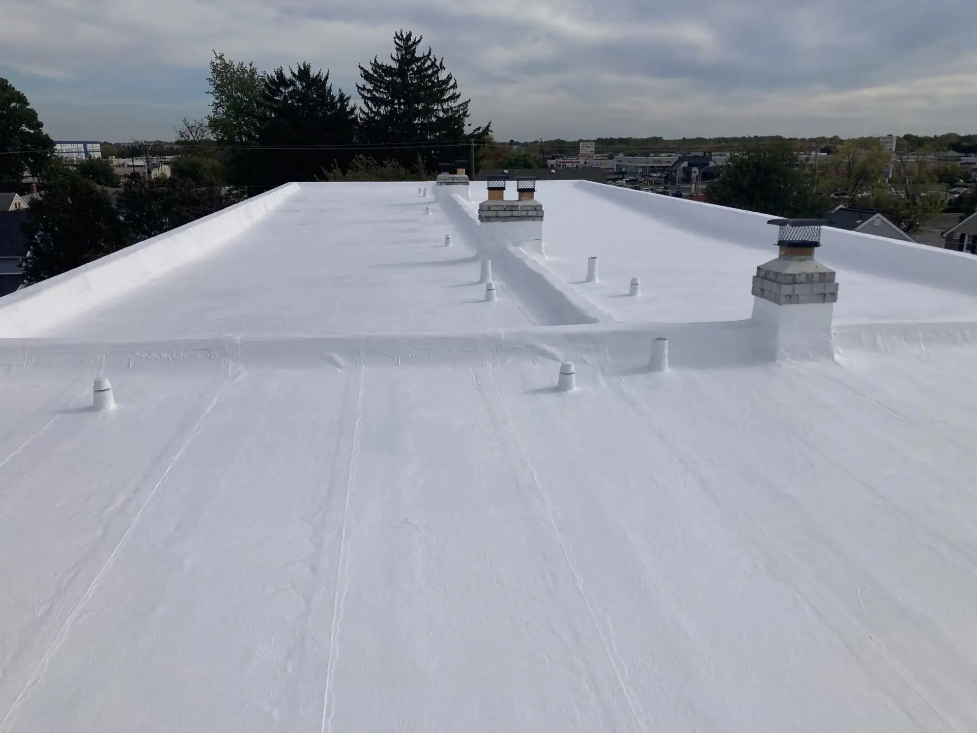 New Rubber Roof Project in Philadelphia PA by GPHI