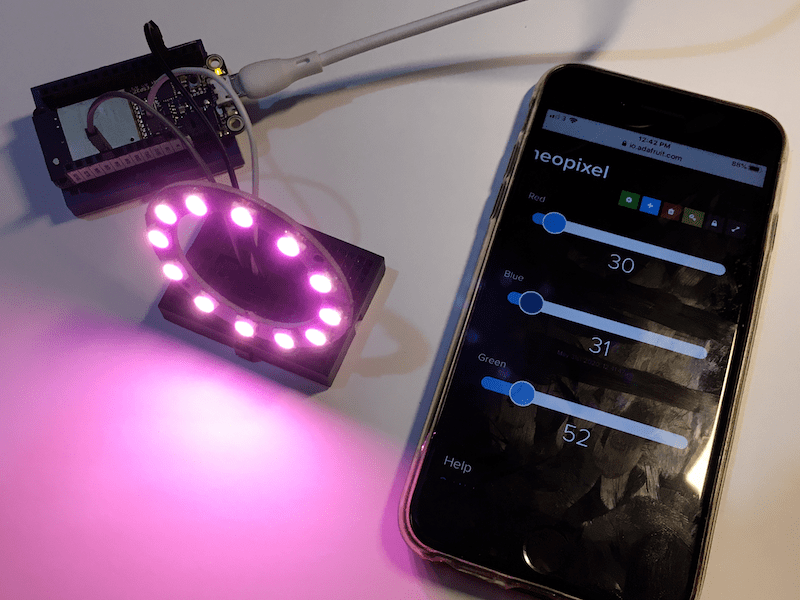 Control Neopixels Over The Internet With Esp32 And Micropython Gpio Cc Learning - Creative Dark Wallpaper - HD