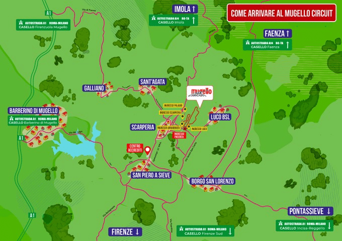 How To Get To The Mugello Circuit MAP And All The Useful Info Image 170 