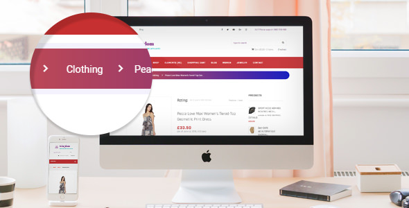 Here is a simple wordpress custom breadcrumbs without plugin code which you can copy and paste to functions.php file of your active theme. WordPress / WooCommerce Custom Breadcrumbs Plugin v1.0