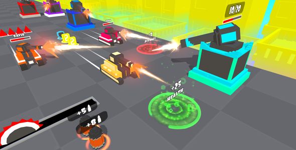 Tankie Attack Unity Game Template Codester - Best Sunset Patterns in 4K