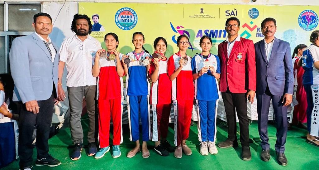Khleo India Women’s Kickboxing League held at LB Stadium Hyderabad
