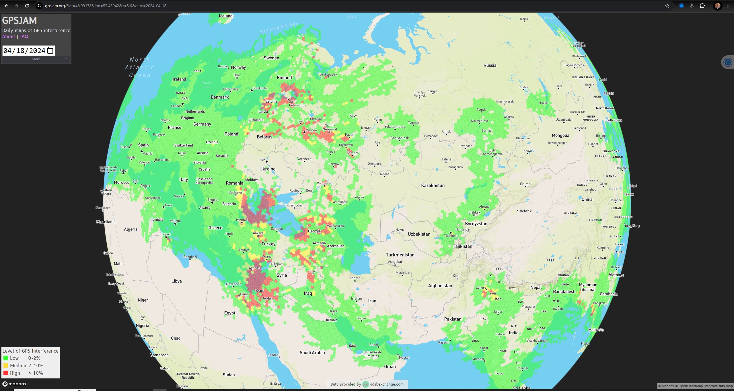 Selecting Optimal Anti Spoofing And Anti Jamming Techniques For GNSS Jamming Map 