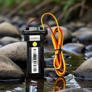 A GPS Tracker sitting in a Rock Pool.