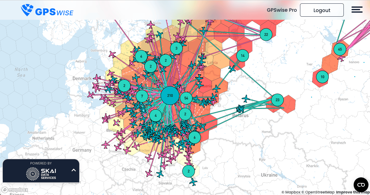 Live GPS Map GPSwise Website Preview 