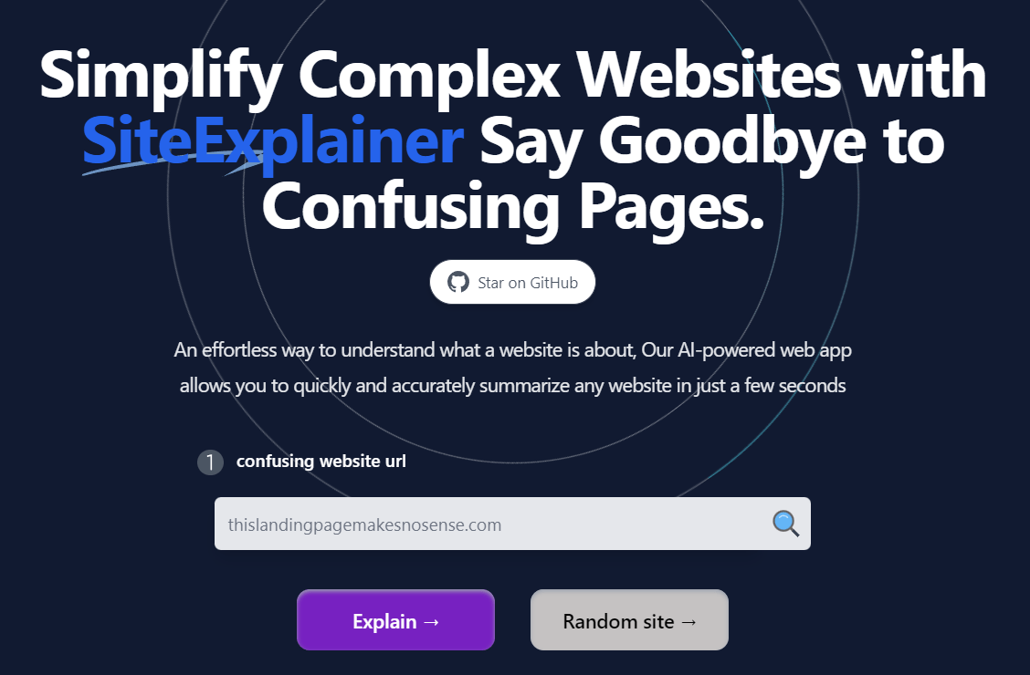 SiteExplainer_one