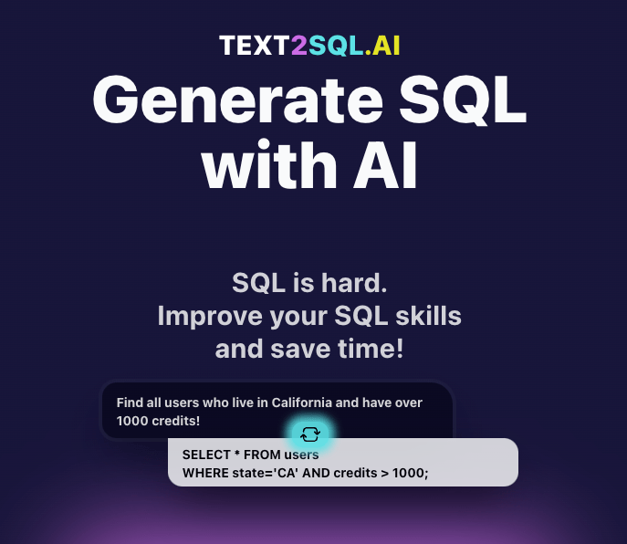 text2sql