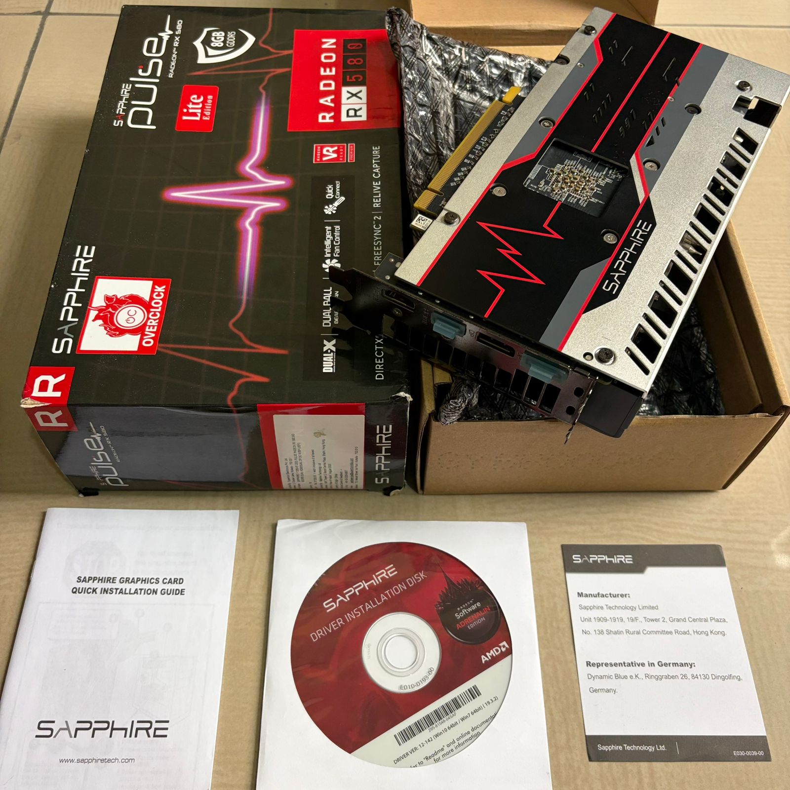 Sapphire Pulse Radeon RX 580 8GB Graphics Card 12 Sapphire Pulse Radeon RX 580 8GB Graphics Card - Image 3