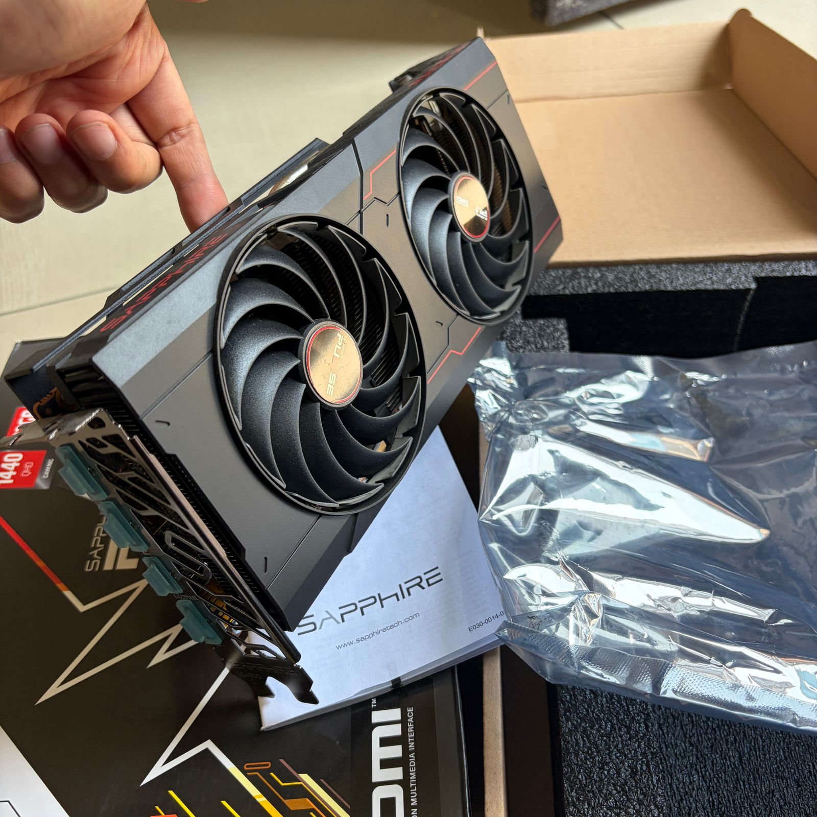AMD Radeon Sapphire RX 6700XT Pulse 12GB Gaming Graphcis Card