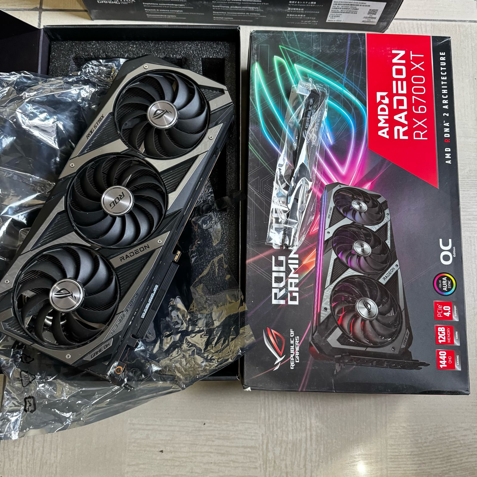ASUS ROG STRIX RX 6700XT 12G GAMING Graphics Card 11 ASUS ROG STRIX RX 6700XT