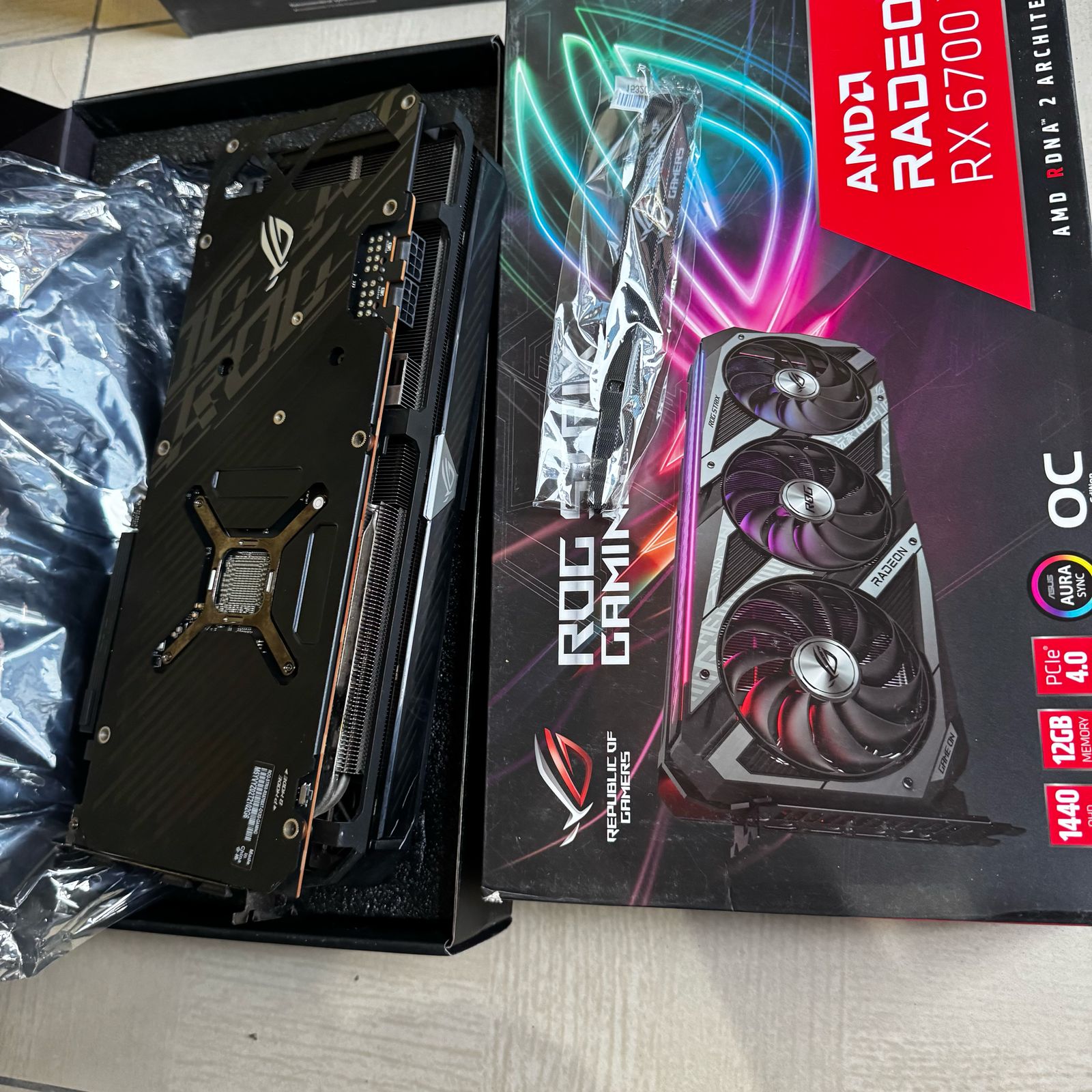 ASUS ROG STRIX RX 6700XT 12G GAMING Graphics Card 7 ASUS ROG STRIX RX 6700XT