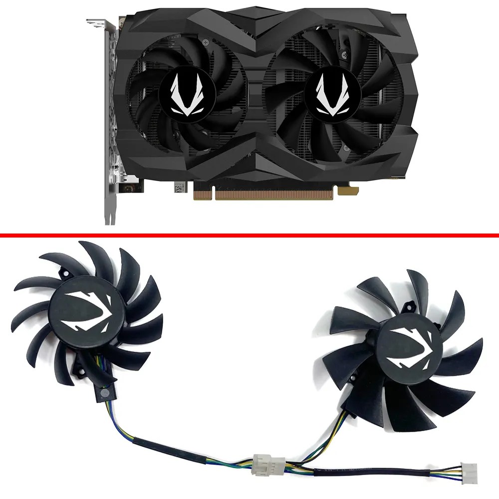 Zotac GTX 1660 SUPER & 1660 Ti Twin Fan Replacement — 65mm + 75mm