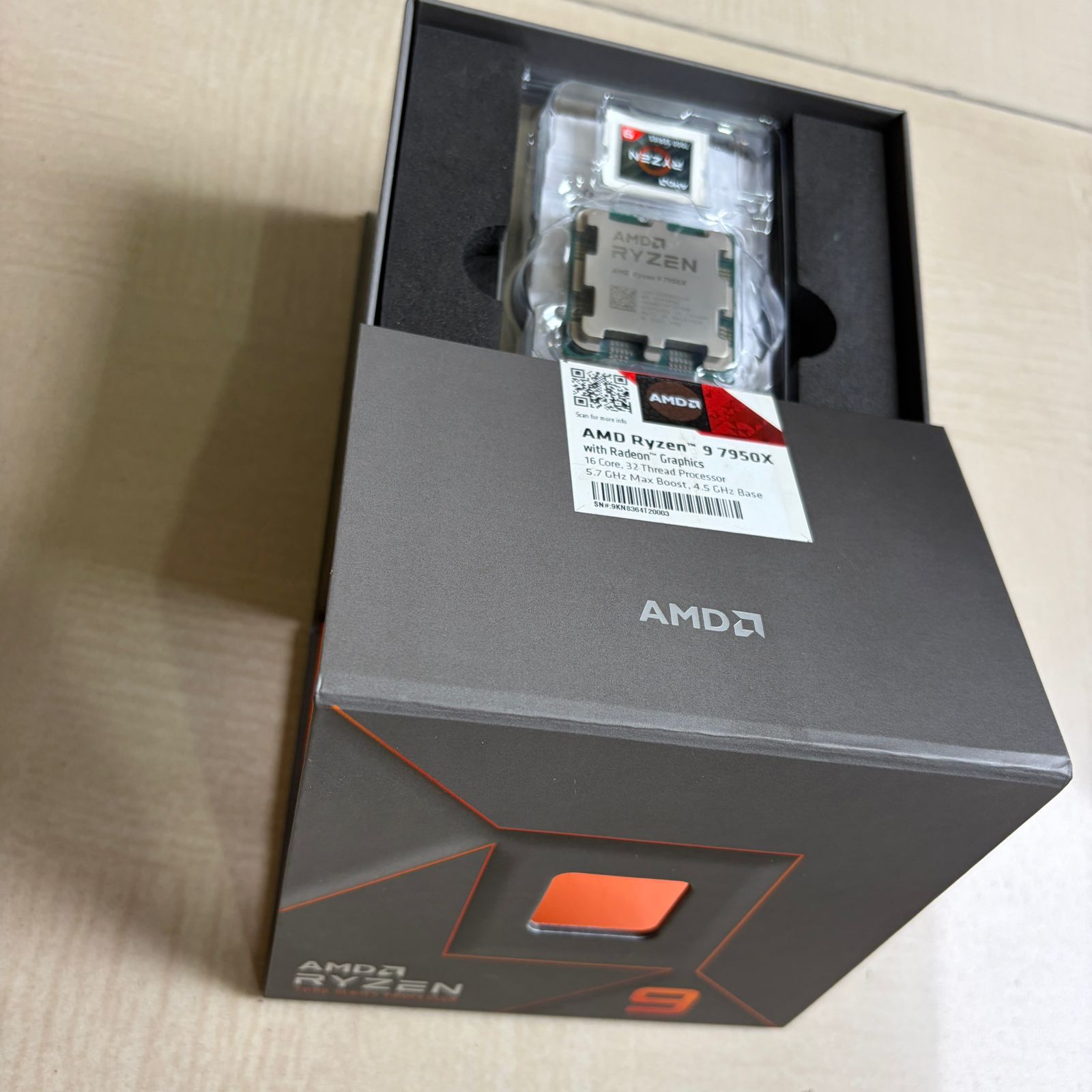AMD Ryzen 9 7950X Processor with Radeon Graphics | 16-Core Zen 4