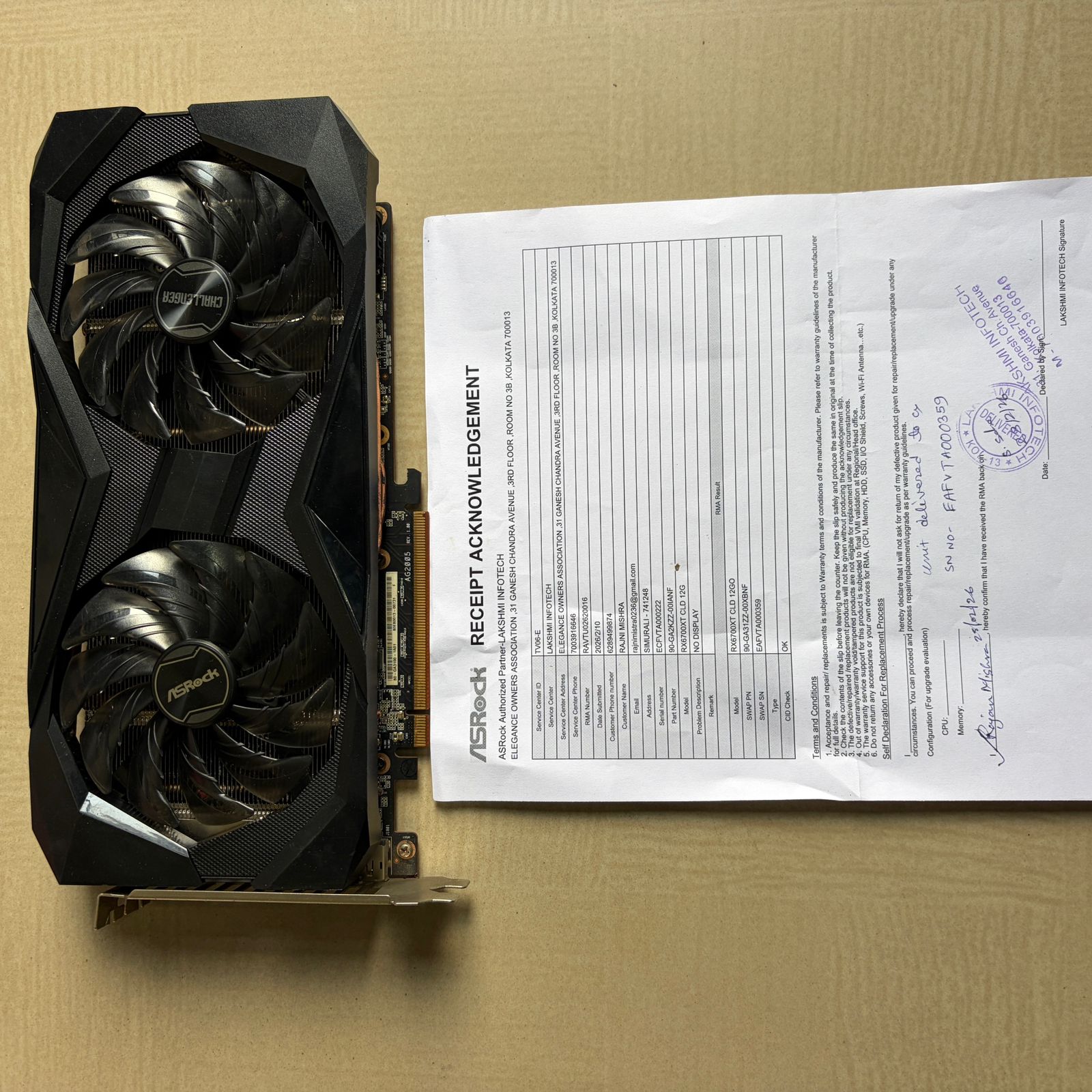 ASRock Radeon RX 6700 XT Challenger D 12GB Graphics Card | RDNA 2
