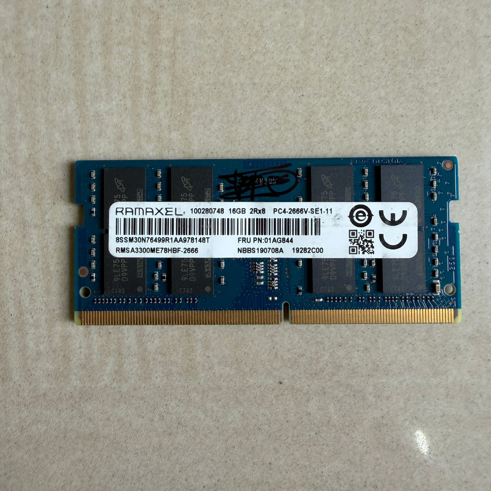 RAMAXEL 8GB×2枚 メモリ DDR4 PC4-2666V オンライン 通販