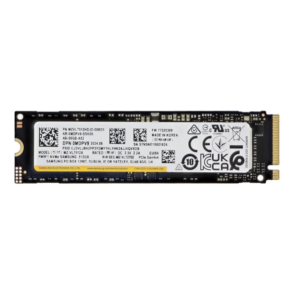 Samsung PM9F1 512GB M.2 NVMe SSD (MZ-VL7512A) | GPUHeaven
