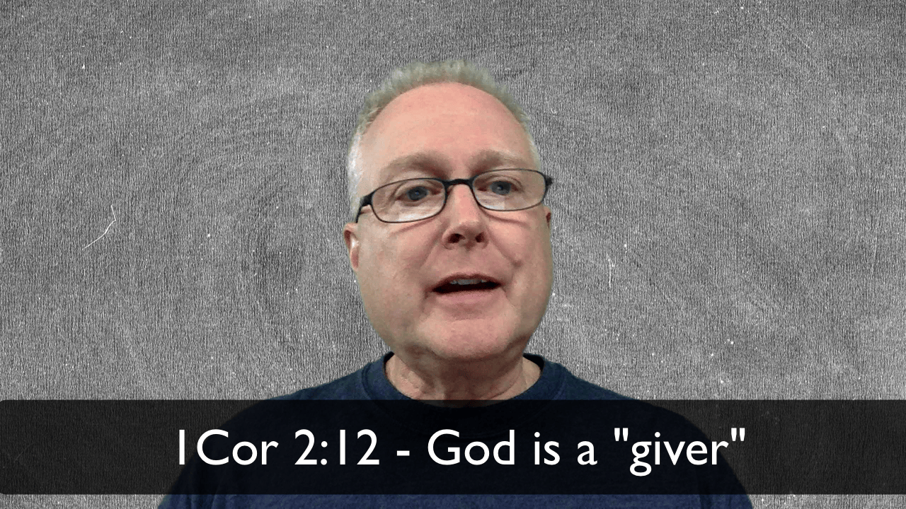 VBlog 014 – God is a giver
