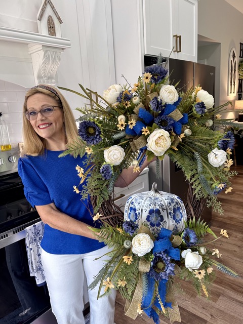 Designer Fall Wreath