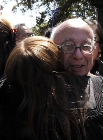 The volunteer's grandfather before his passing.