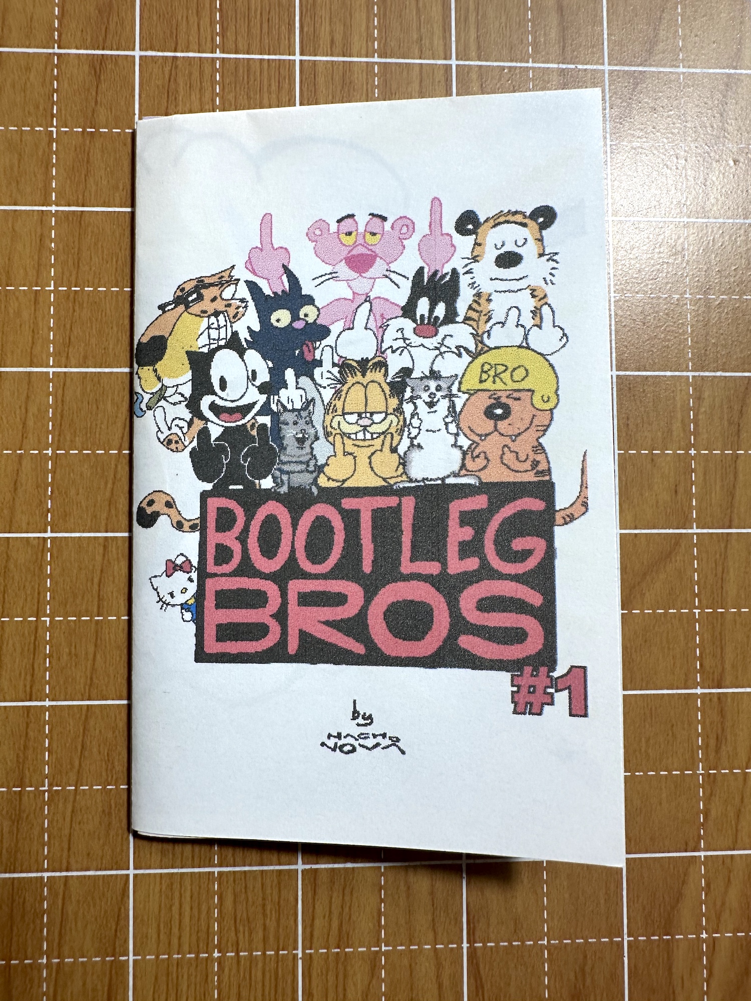 Bootleg Bros. #1 Mini Zine - Grackle Studio