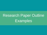 Research Paper Outline The Ultimate Guide With Examples