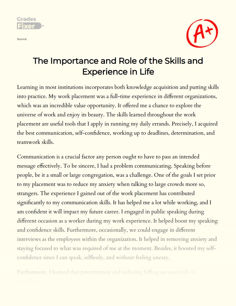 Personal And Work Experience Free Essay Example - Colorful Texture Collection - Mobile Quality