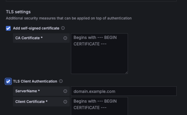 Configure The Tempo Data Source | Grafana Documentation