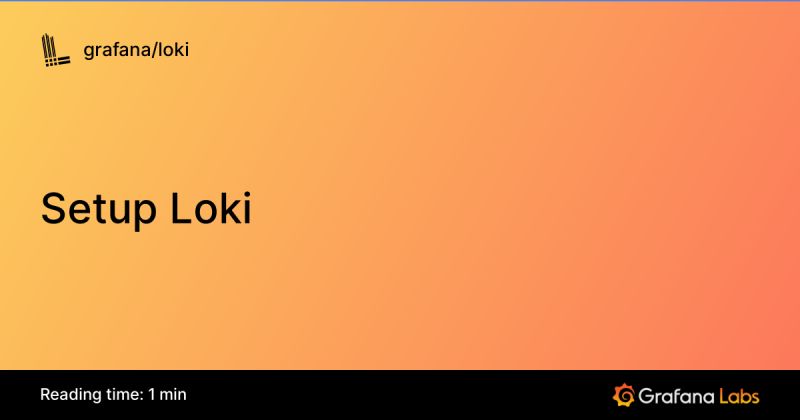 Setup Loki Grafana Loki Documentation - Geometric Illustrations - Incredible Ultra HD Collection