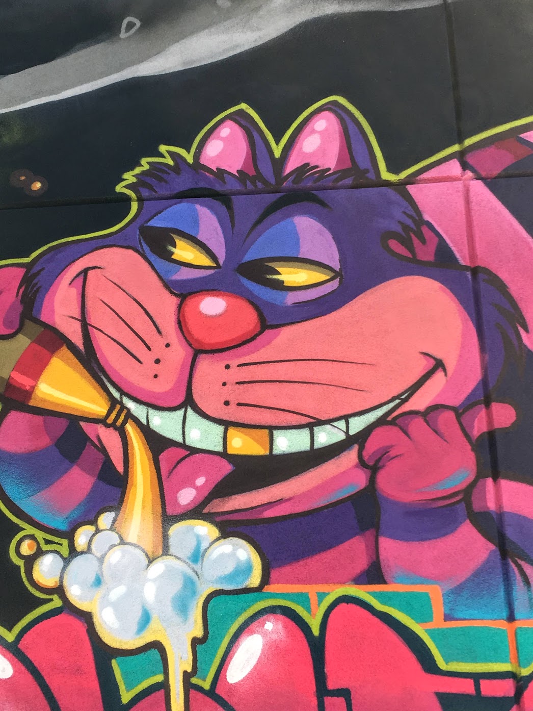 Alley Cat Graffiti Lux Art More