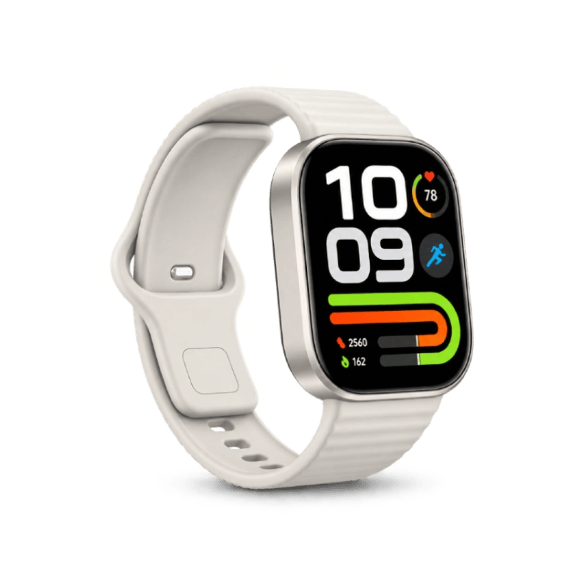 Redmi Watch 6 Lite smartwatch warna silver dan hitam dengan layar persegi