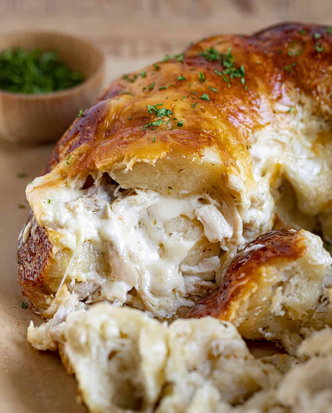 Let rest 10 minutes, then slice. CHICKEN ALFREDO MONKEY BREAD - Page 2 of 2 - Grandma's ...