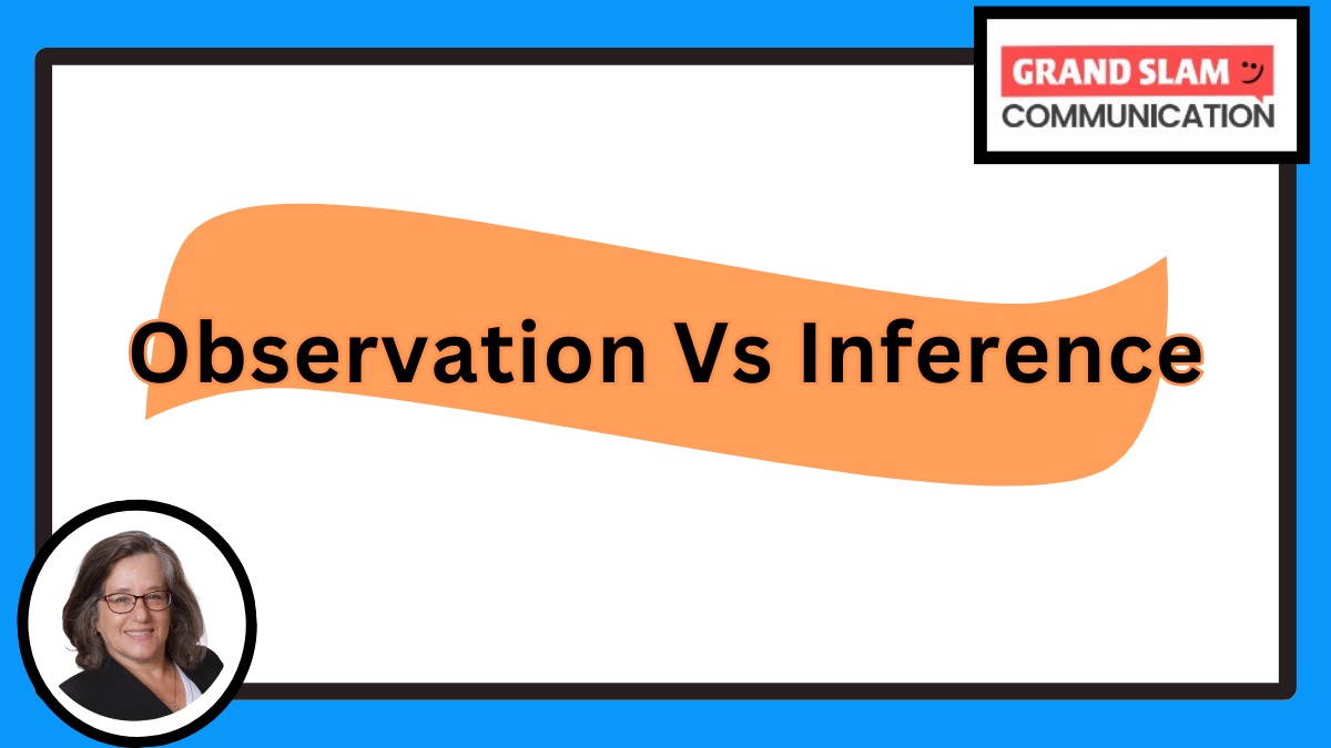 Observation vs Inference